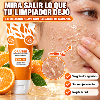 Gel Exfoliante de Naranja | Piel Luminosa Desde el Primer Uso
