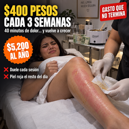 Depilador de Cristal | Piel Suave Sin Dolor en Segundos